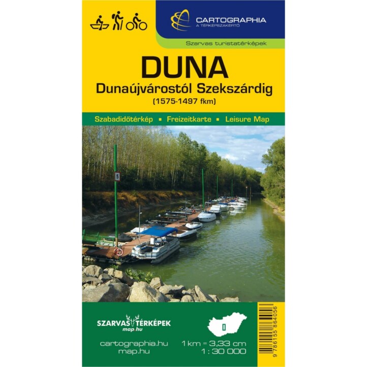 Duna Dunaújvárostól Szekszárdig Szabadidőtérkép