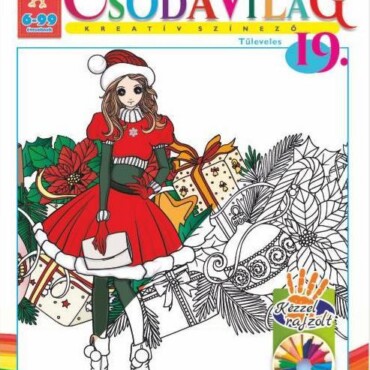 Csodavilág Kreatív Színező 19. - Tűleveles