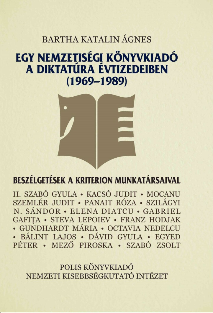 Egy Nemzetiségi Könyvkiadó A Diktatúra Évtizedeiben (1969-1989)