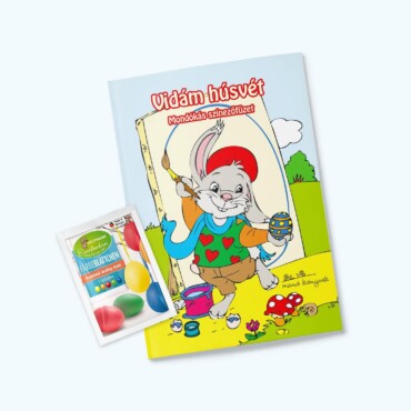 Húsvéti Színező Füzet Tojásfestékkel