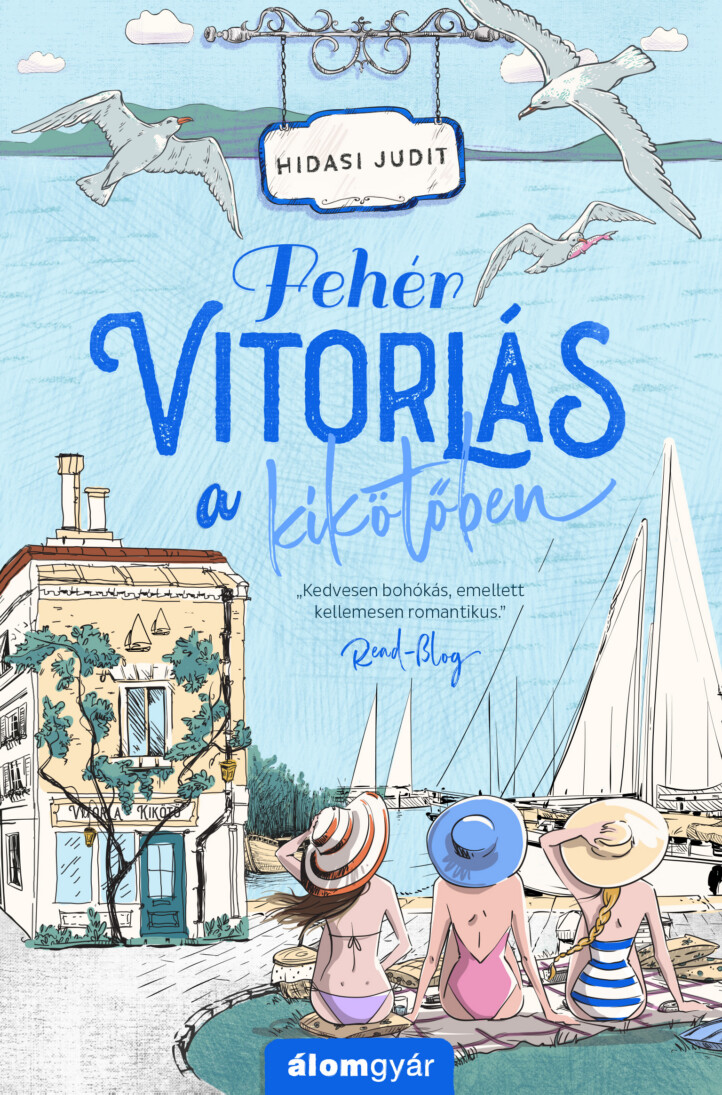 Fehér Vitorlás A Kikötőben