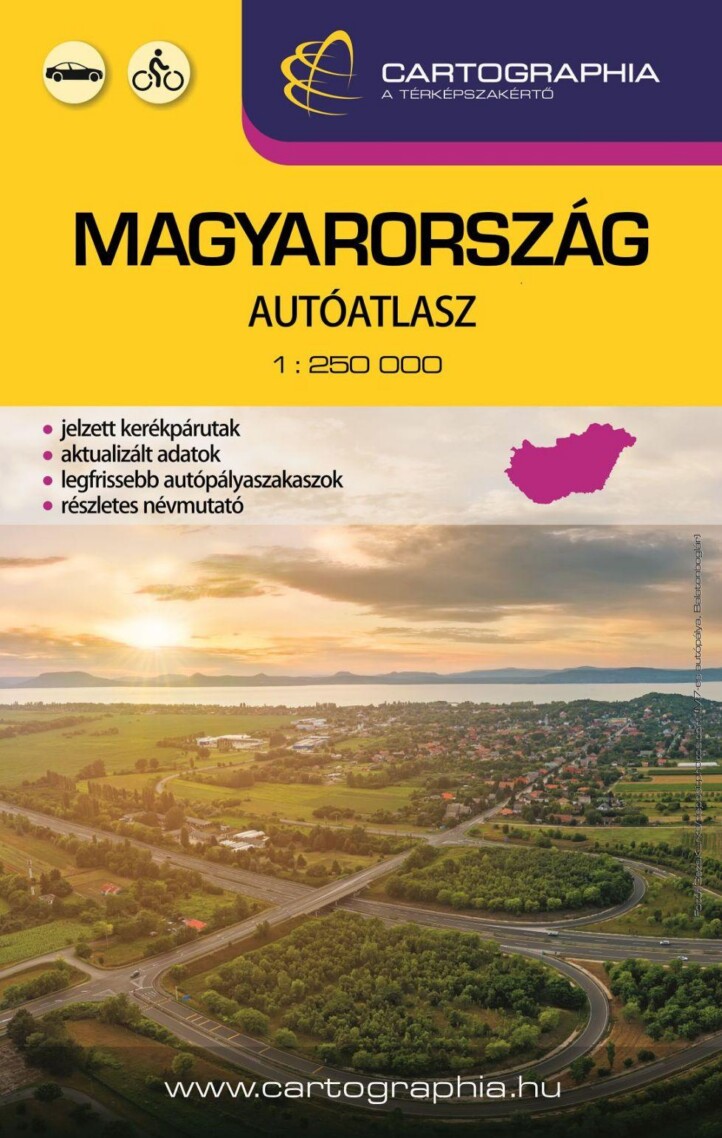 Magyarország Autóatlasz 1:250 000 (Kicsi)