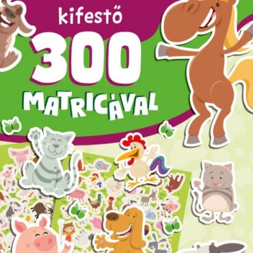 Vidám Farm Kifestő 300 Matricával