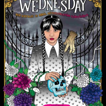 Wednesday - Nem Hivatalos, De Annál Hátborzongatóbb Színezőkönyv