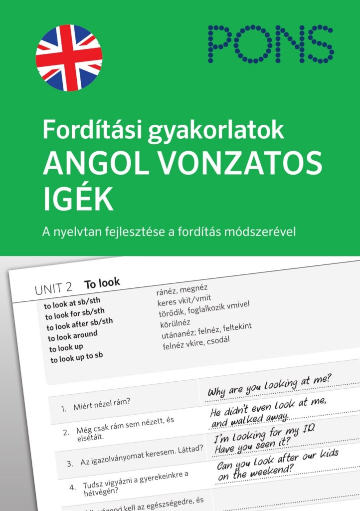 Fordítási Gyakorlatok - Angol Vonzatos Igék (Pons)