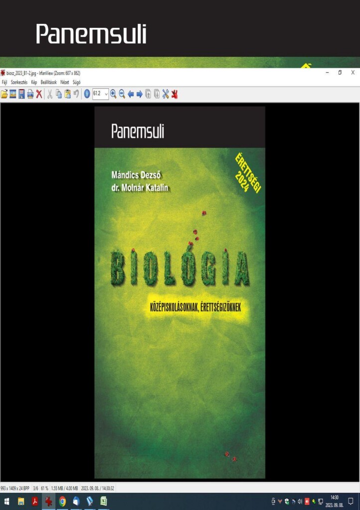 Biológia Középiskolásoknak, Érettségizőknek (Érettségi 2024)