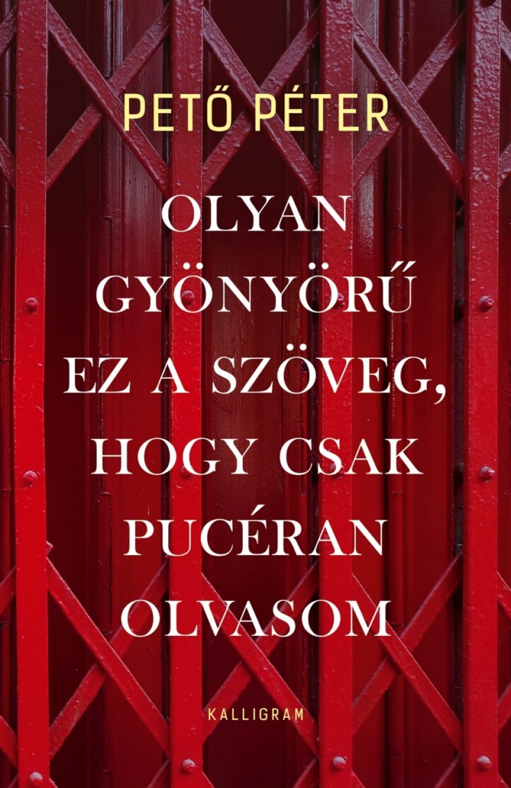 Olyan Gyönyörű Ez A Szöveg, Hogy Csak Pucéran Olvasom