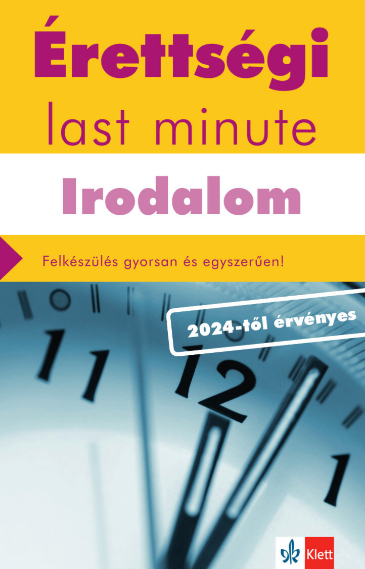 Érettségi Last Minute - Irodalom (2024-Től Érvényes)