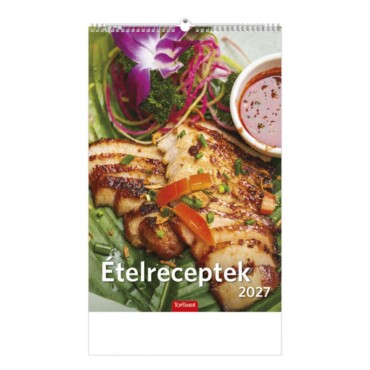 Ételreceptek Falinaptár - 2027