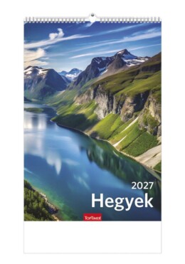 Hegyek Falinaptár - 2027