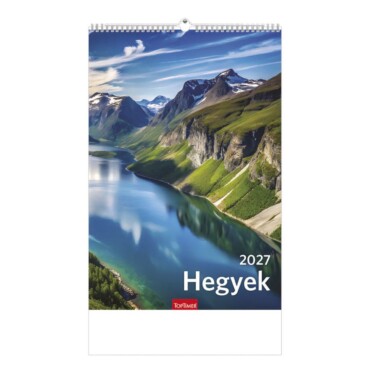 Hegyek Falinaptár - 2027