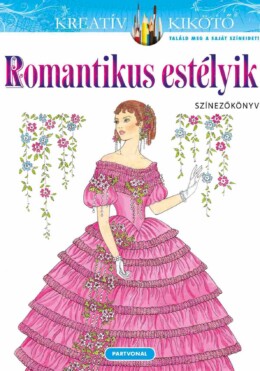 Romantikus Estélyik - Színezőkönyv