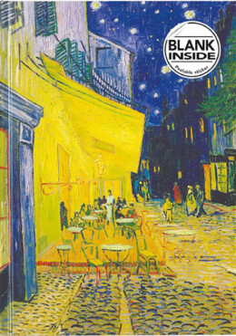 Flame Tree A5 Notesz V. Gogh, Cafe Terrace