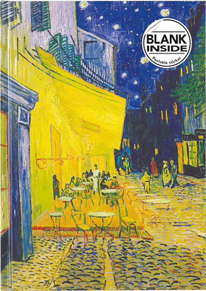 Flame Tree A5 Notesz V. Gogh, Cafe Terrace