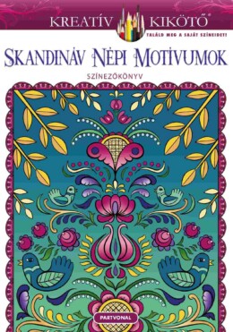 Skandináv Népi Motívumok - Színezőkönyv