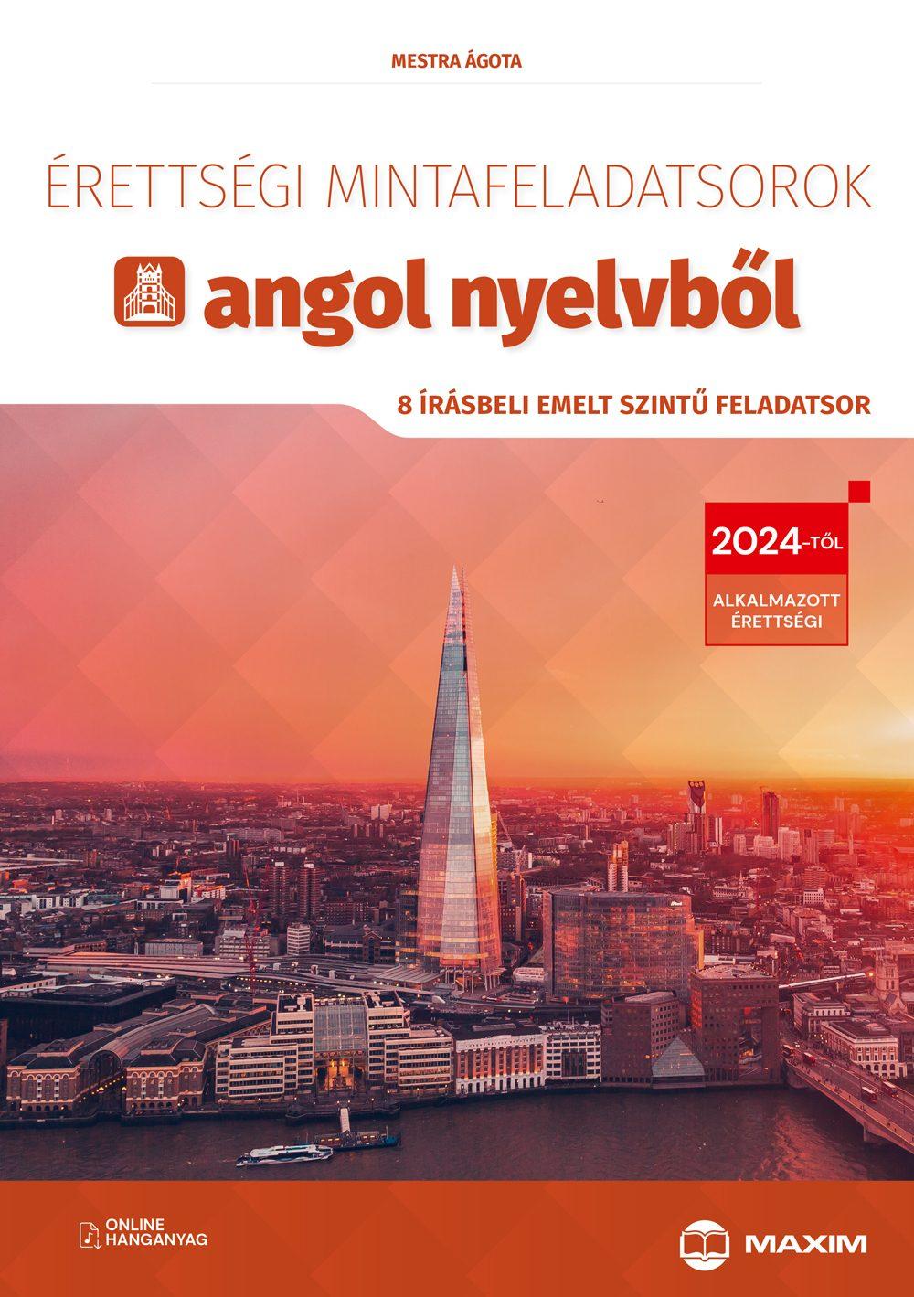 Érettségi Mintafeladatsorok Angol Nyelvből (8 Írásbeli Emelt Szintű Feladatsor)