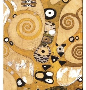 Könyvjelző Fridolin Gustav Klimt ´Az Élet Fája´