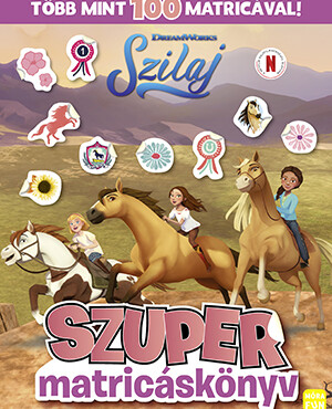 Szilaj - Szuper Matricáskönyv - Több Mint 100 Matricával!