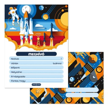 Partimeghívó Borítékkal Gravity (5367) 24