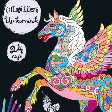 Csillogó Kifestő - Unikornisok