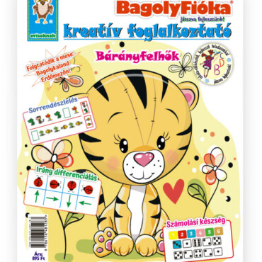 Bagolyfióka Kreatív Foglalkoztató Füzet - Bárányfelhők