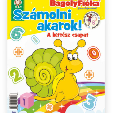 Bagolyfióka - Számolni Akarok! A Kertész Csapat Kreatív Foglalkoztató Füzet