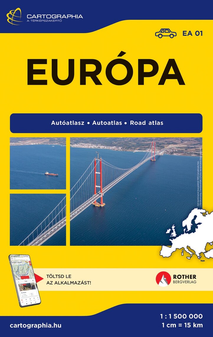 Európa Autóatlasz 1:1500000