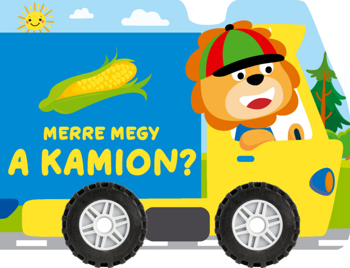 Merre Megy A Kamion? (Kerekes Kartonkönyv)