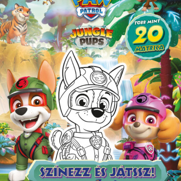 Mancs Őrjárat - Színezz És Játssz!  - Mancs Őrjárat A Dzsungelben