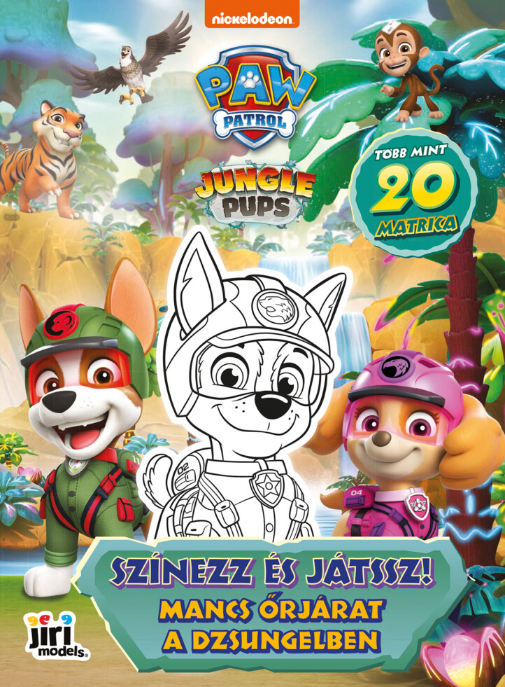 Mancs Őrjárat - Színezz És Játssz!  - Mancs Őrjárat A Dzsungelben
