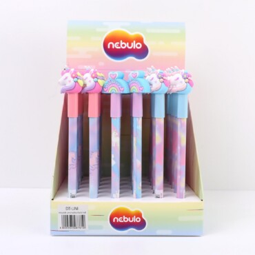 Zselés Toll, Kupakos, Radírozható, Unikornis, Nebulo