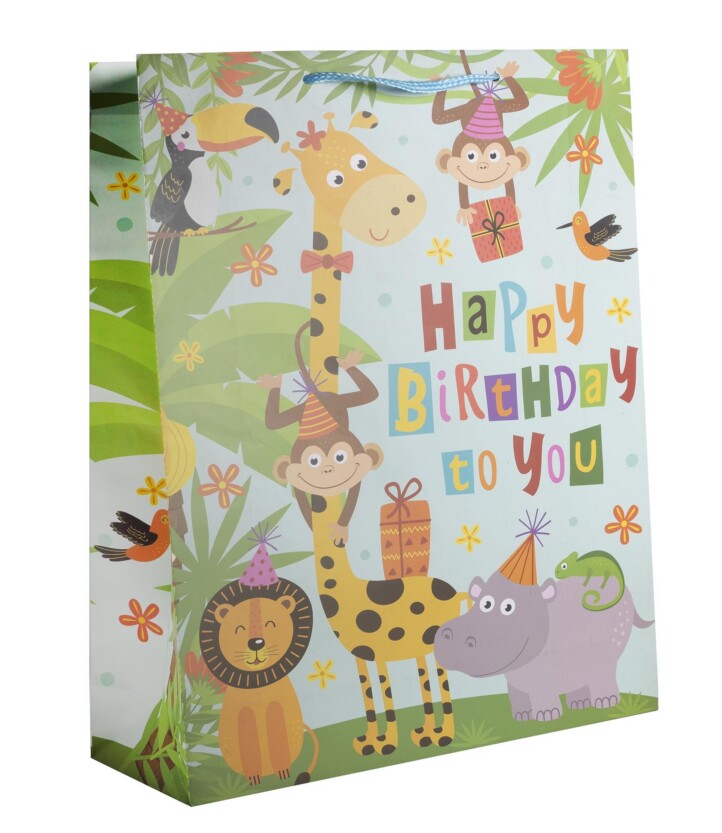 Papírtasak M.vadon Állat H.bd.18*23