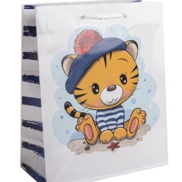 Papírtasak F.tigris Sapiban   18*23