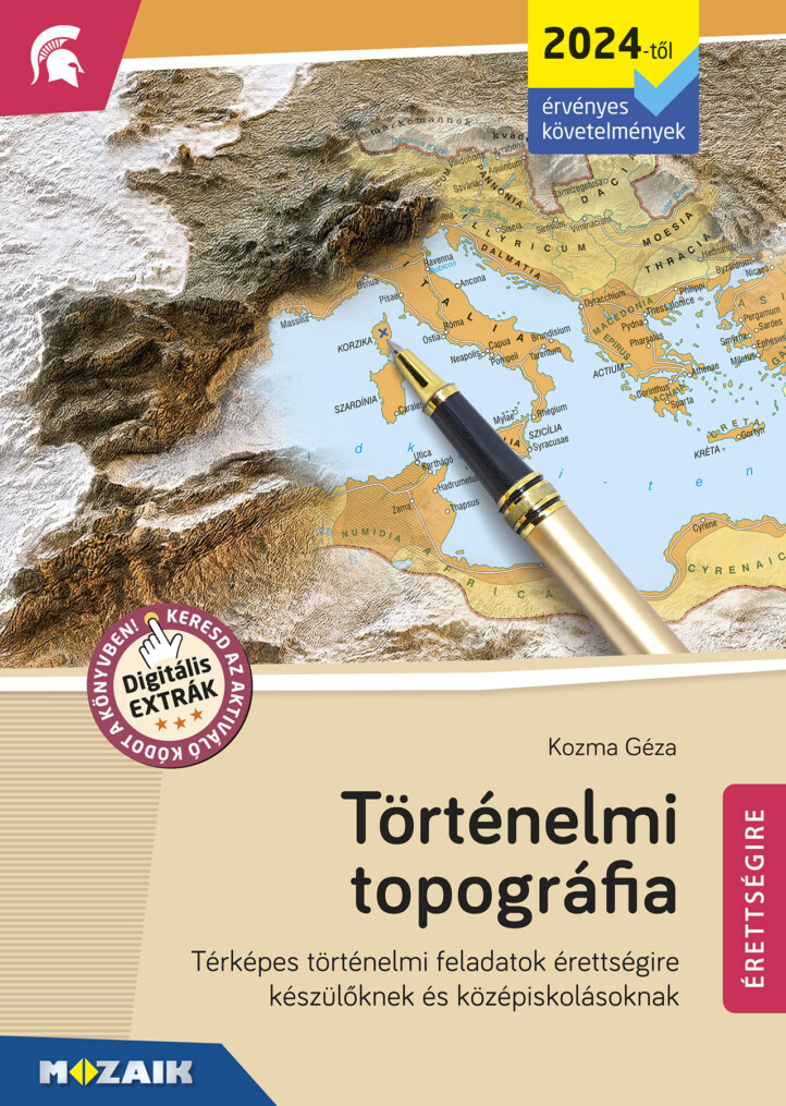 Történelmi Topográfia Érettségire (2024-Től Érv., Ms-3320U)