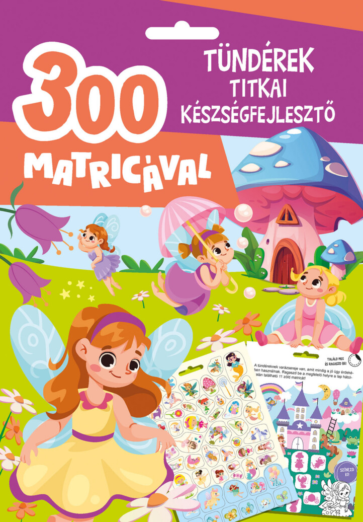 Tündérek Titkai Készségfejlesztő - 300 Matricával