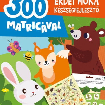 Erdei Móka Készségfejlesztő - 300 Matricával