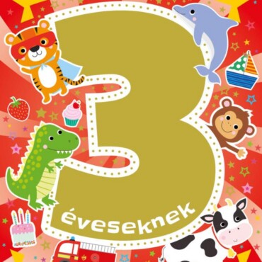 Mókás Matricák 3 Éveseknek - Foglalkoztató Füzet Több Mint 60 Matricával