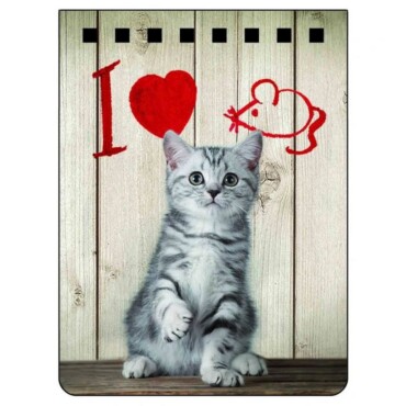 I Love Mice Notebook A7