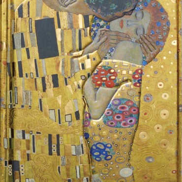 Flame Tree A6 Notesz Klimt: The Kiss