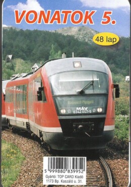 Kártya - Vonatok 5. (48 Lap)