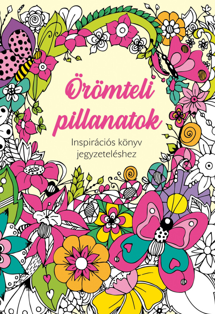 Örömteli Pillanatok - Inspirációs Könyv Jegyzeteléshez