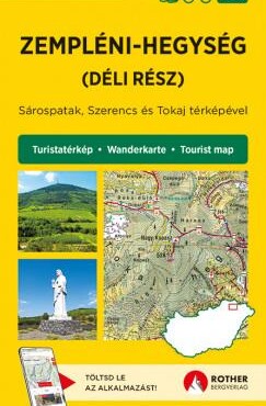 Zempléni-Hegység (Déli Rész) Turistatérkép [Tt23] (Sárospatak, Szerencs, Tokaj)