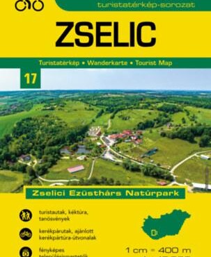 Zselic Turistatérkép 1:40 000 (Zselici Ezüsthárs Natúrpark)