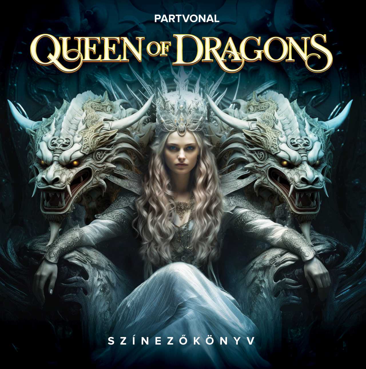Queen Of Dragons - Felnőtt Színezőkönyv
