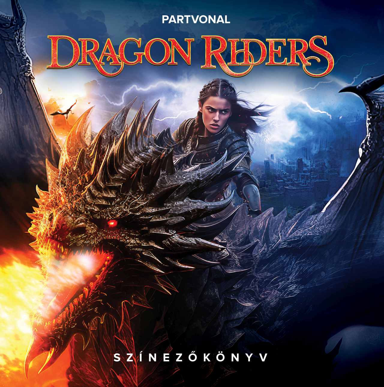 Dragon Riders - Felnőtt Színezőkönyv