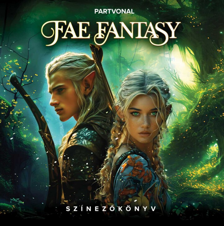 Fae Fantasy - Felnőtt Színezőkönyv
