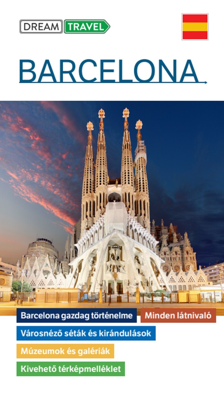 Barcelona Útikönyv - Kivehető Térképmelléklettel