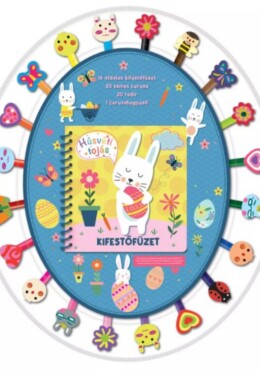 Húsvéti Tojás Kifestőfüzet