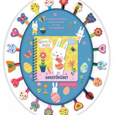 Húsvéti Tojás Kifestőfüzet