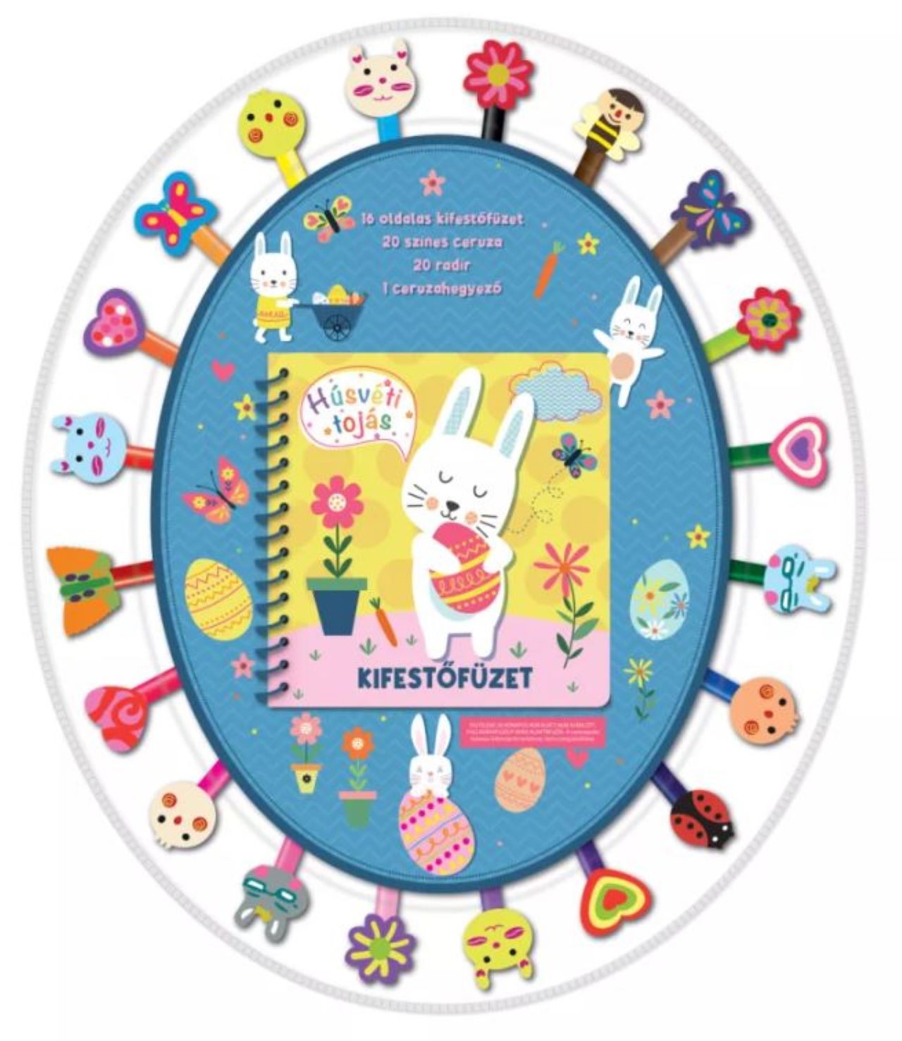 Húsvéti Tojás Kifestőfüzet